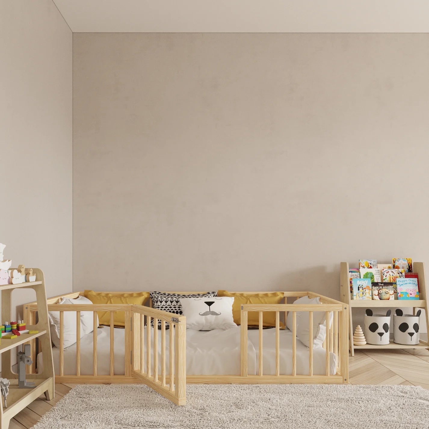 Toddler Floor Bed
