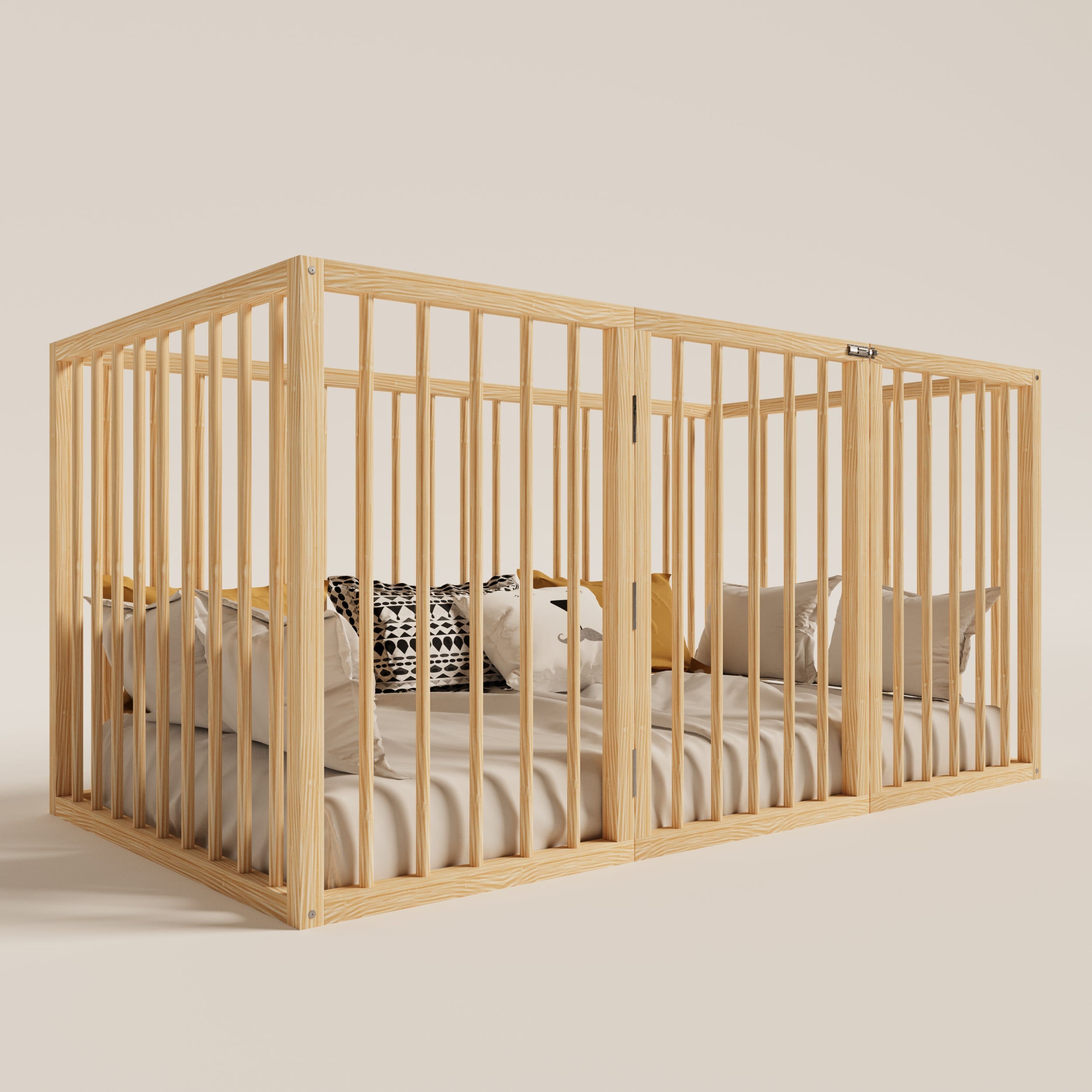 Playpen safety bed for special needs or autism - Montoddler