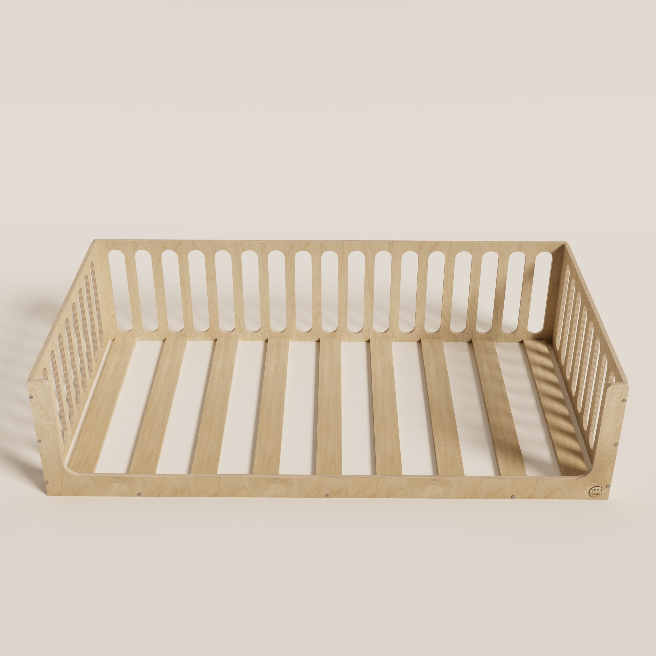 Toddler Bed with Rails - Montoddler