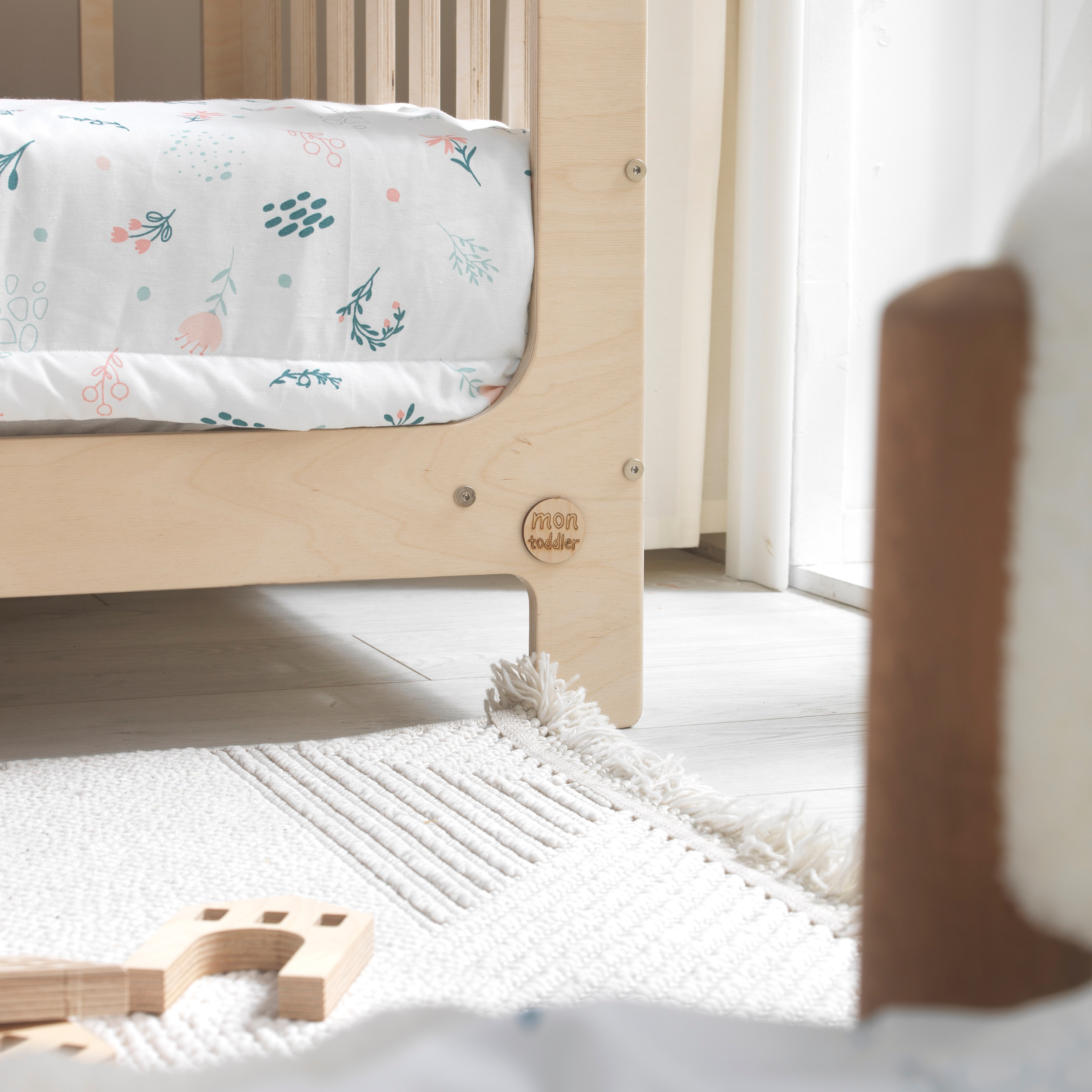 Pink Montessori Bedding Canopy and Sleep Set - Montoddler