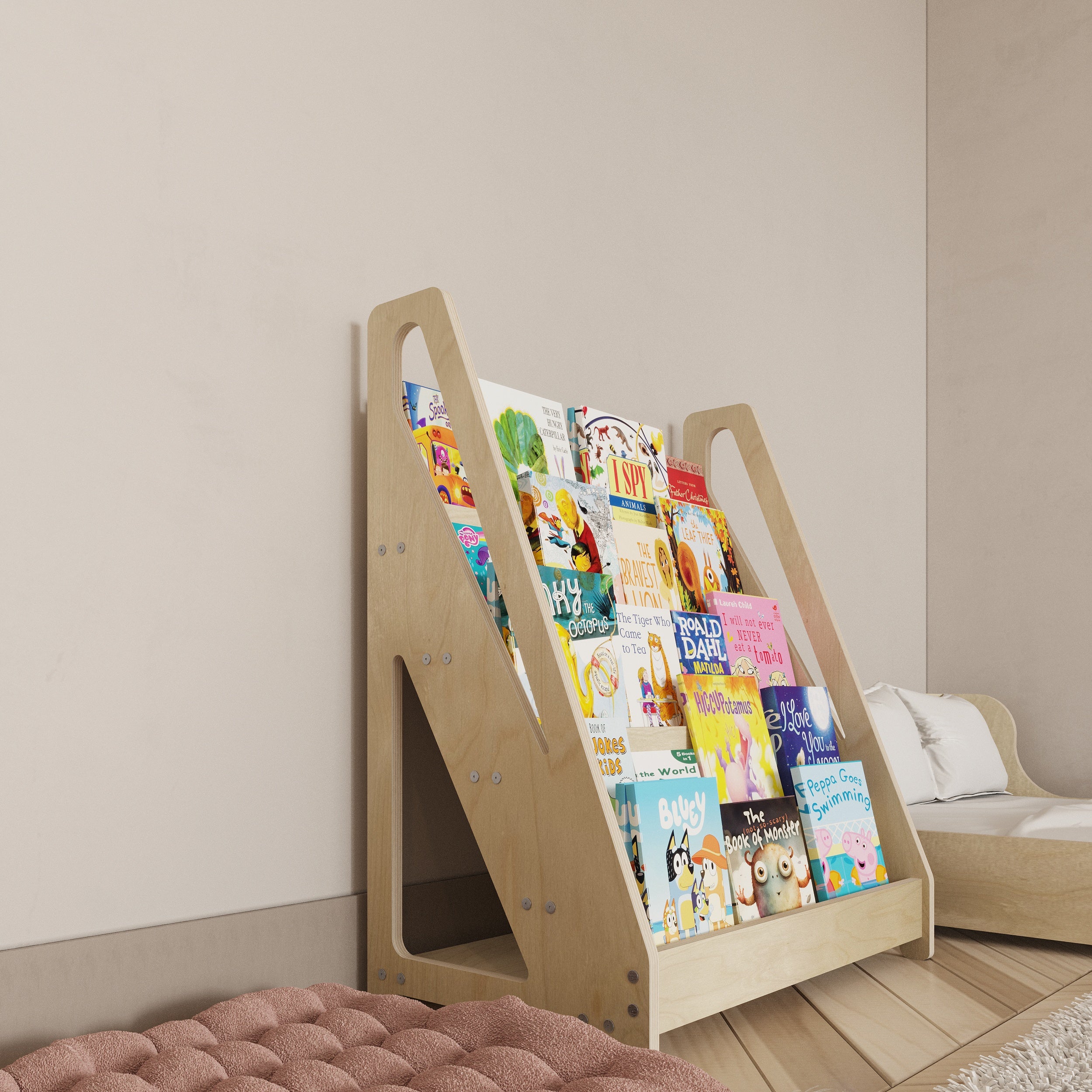 Montessori Style Bookshelf - Montoddler
