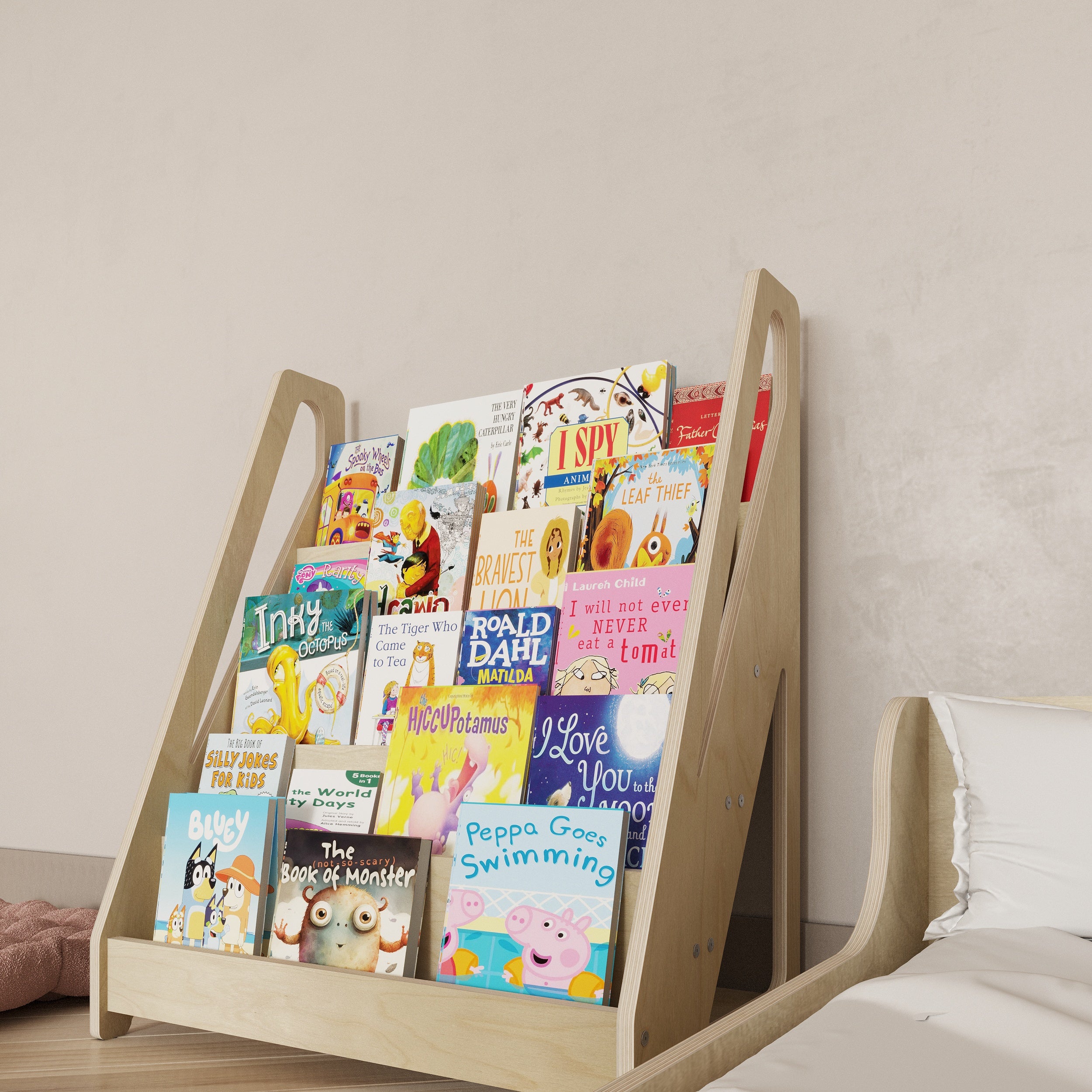 Montessori Style Bookshelf - Montoddler