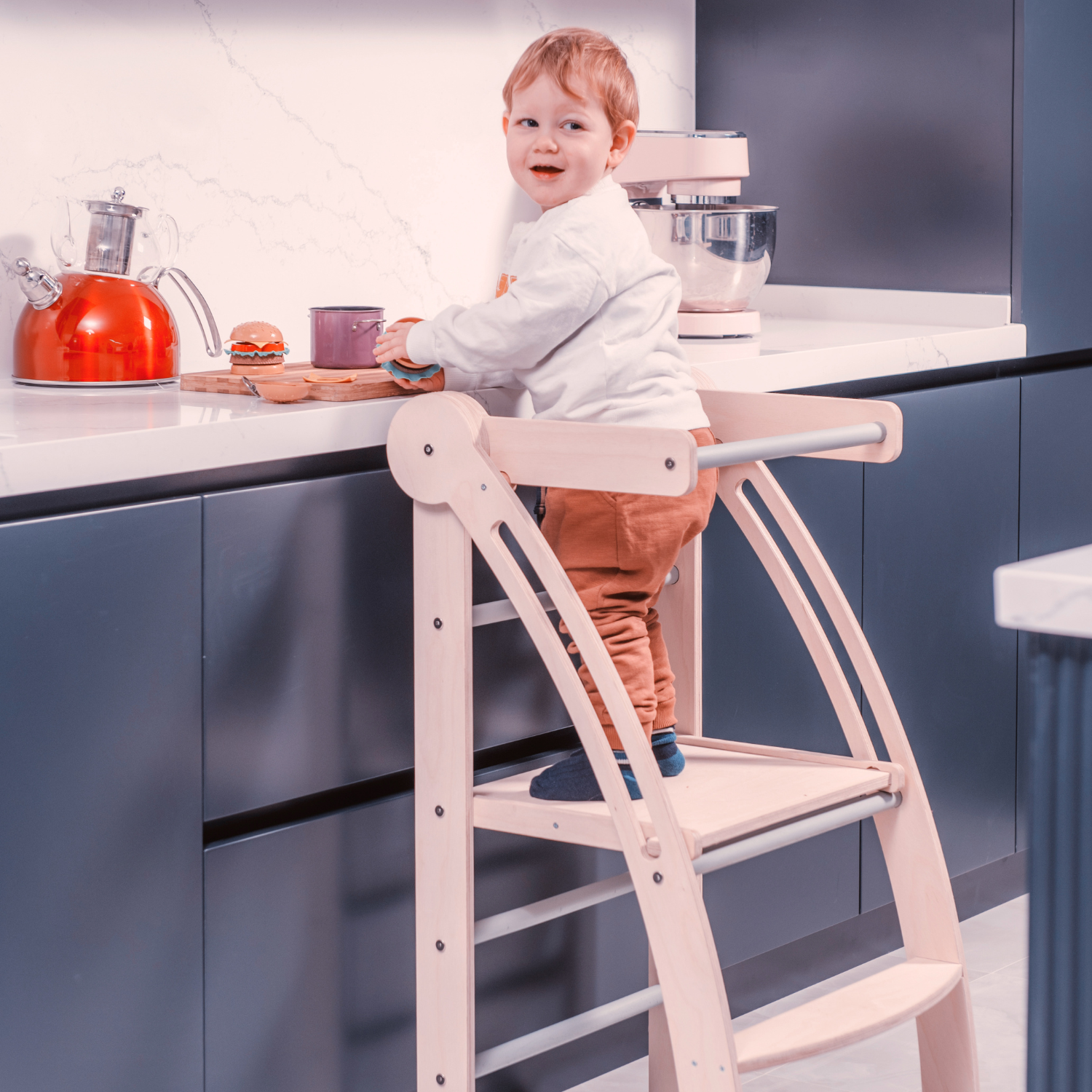 Foldable Toddler Tower - Montoddler