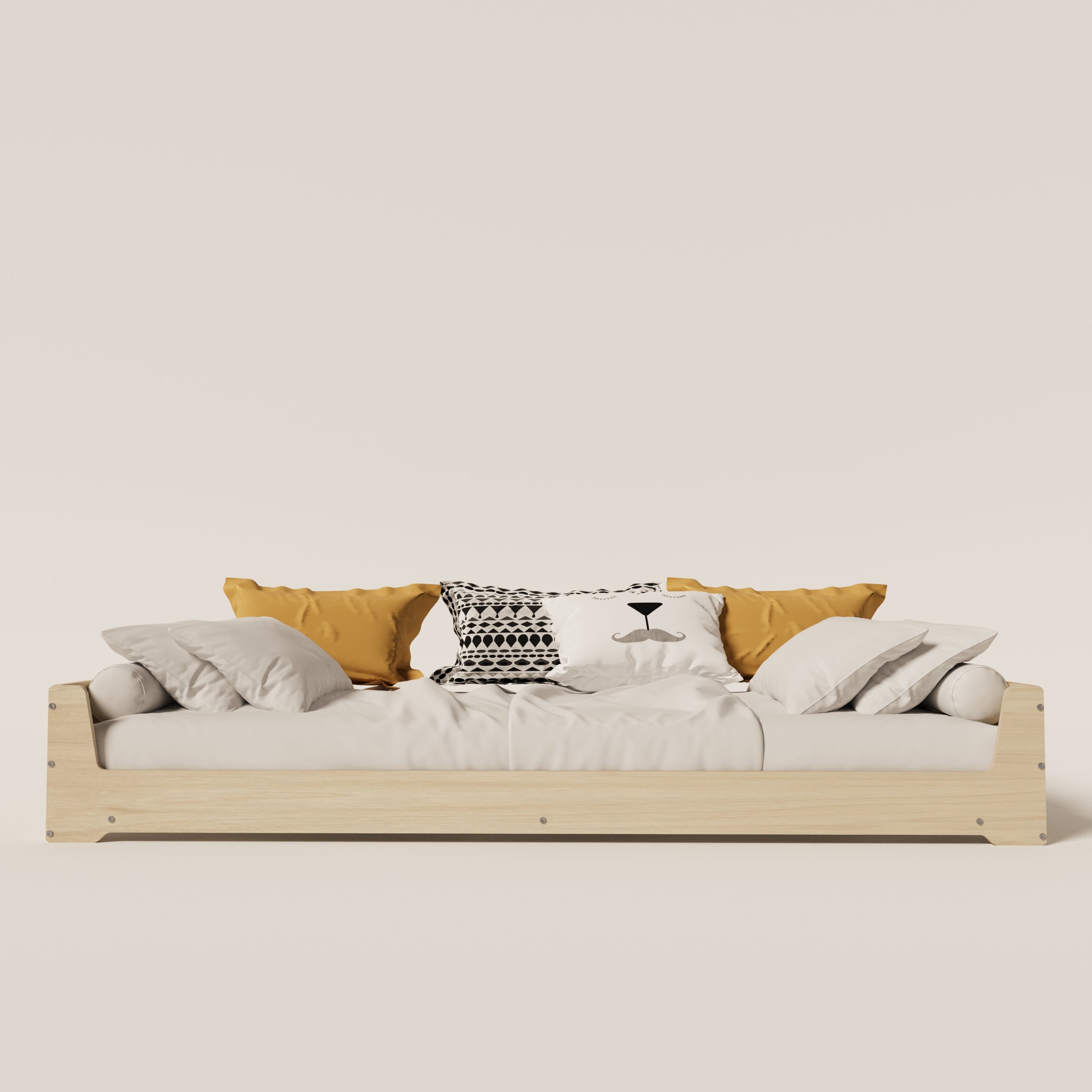Toddler Birch Floor Bed - Montoddler