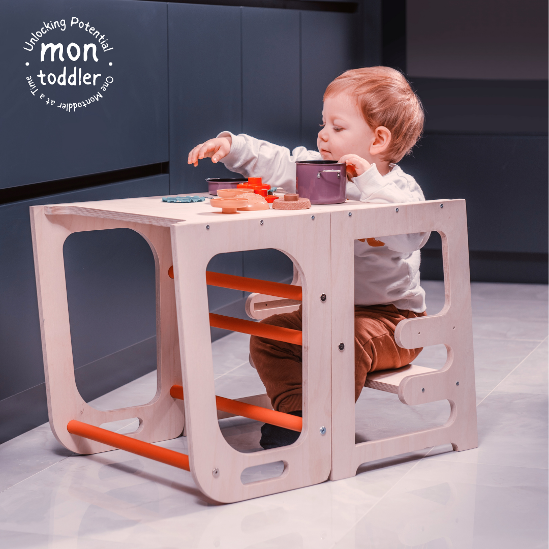 Foldable Learning Tower for Toddlers - Montoddler