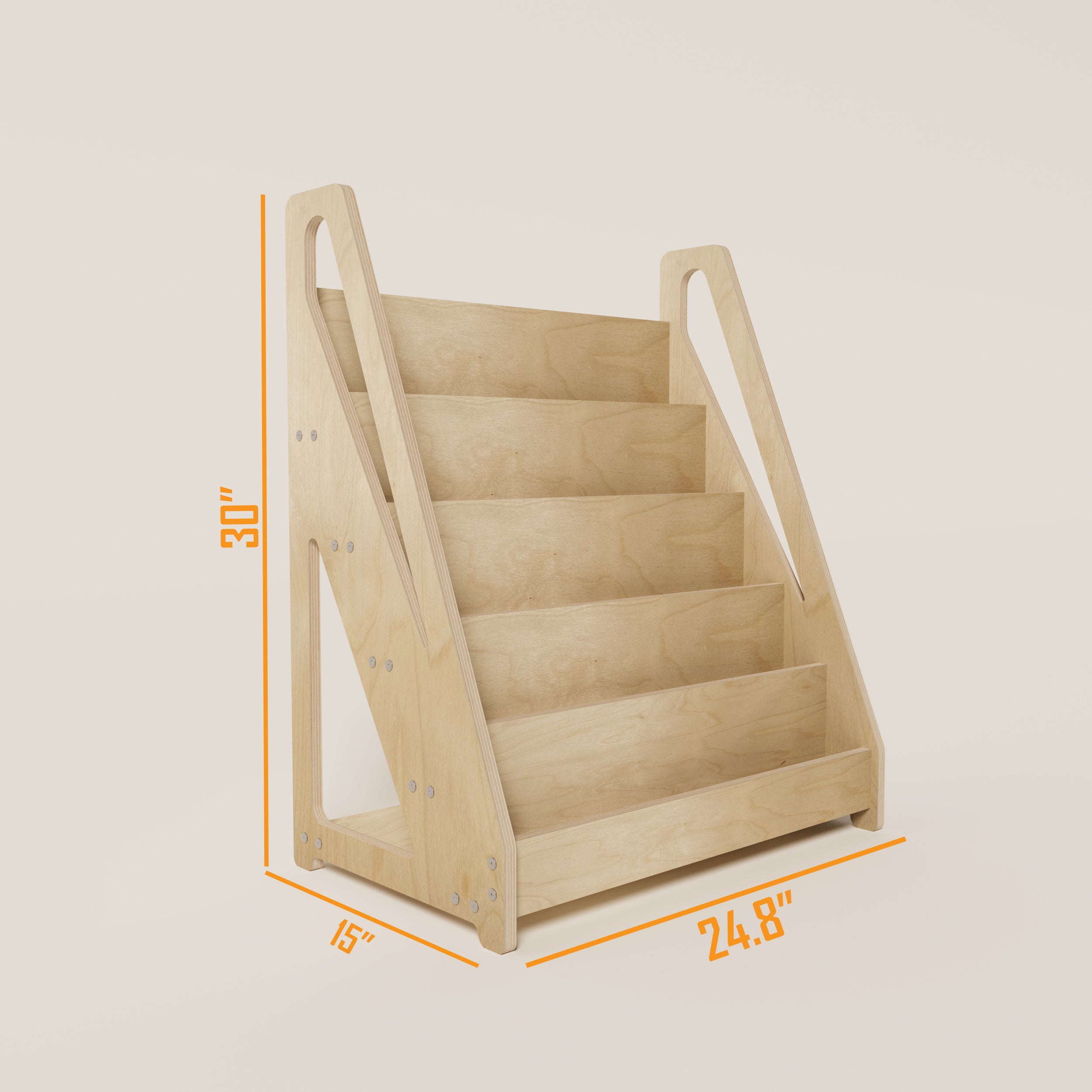 Montessori Style Bookshelf - Montoddler