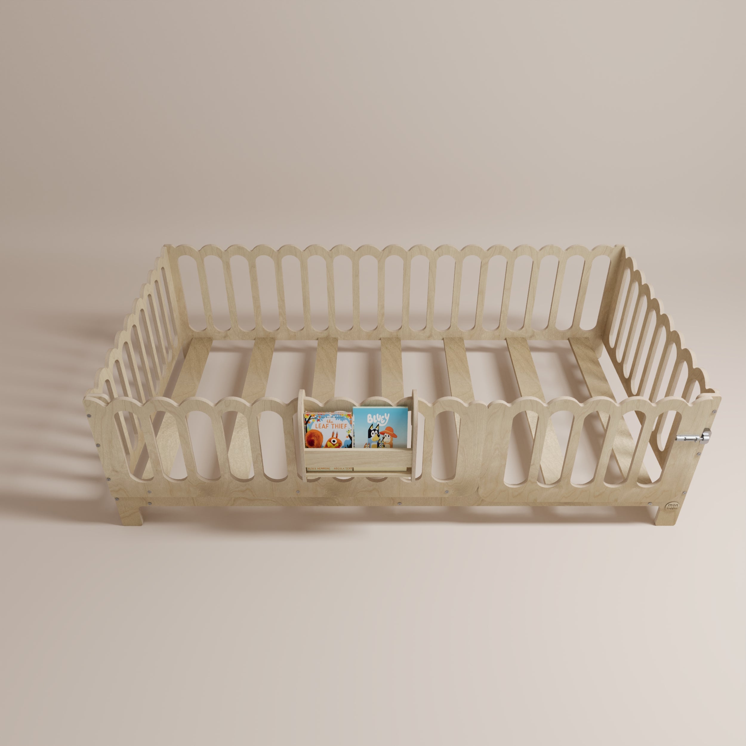 Montessori Bed with Legs - Wave