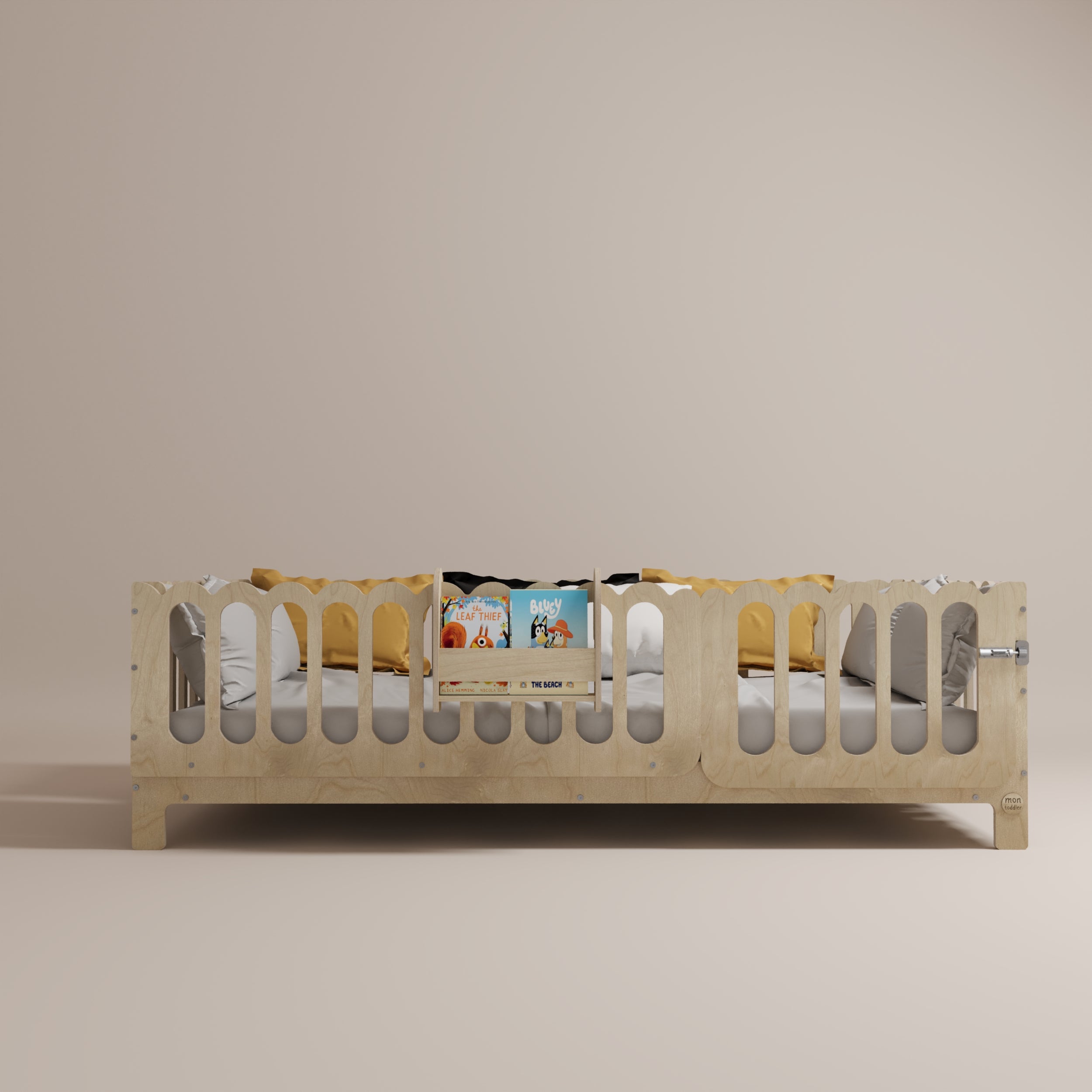 Montessori Bed with Legs - Wave