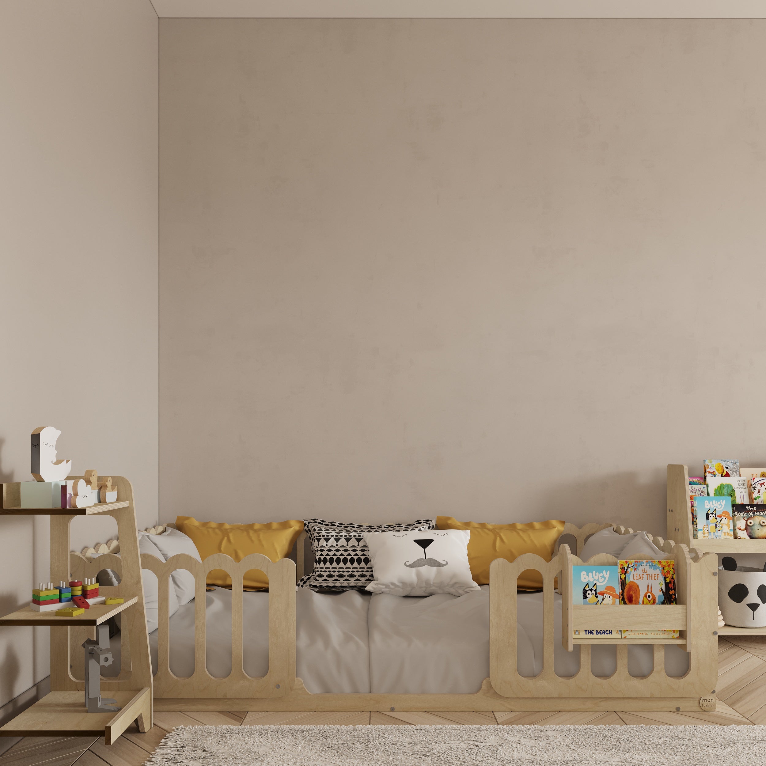 Montessori Infant Floor Bed - Wave