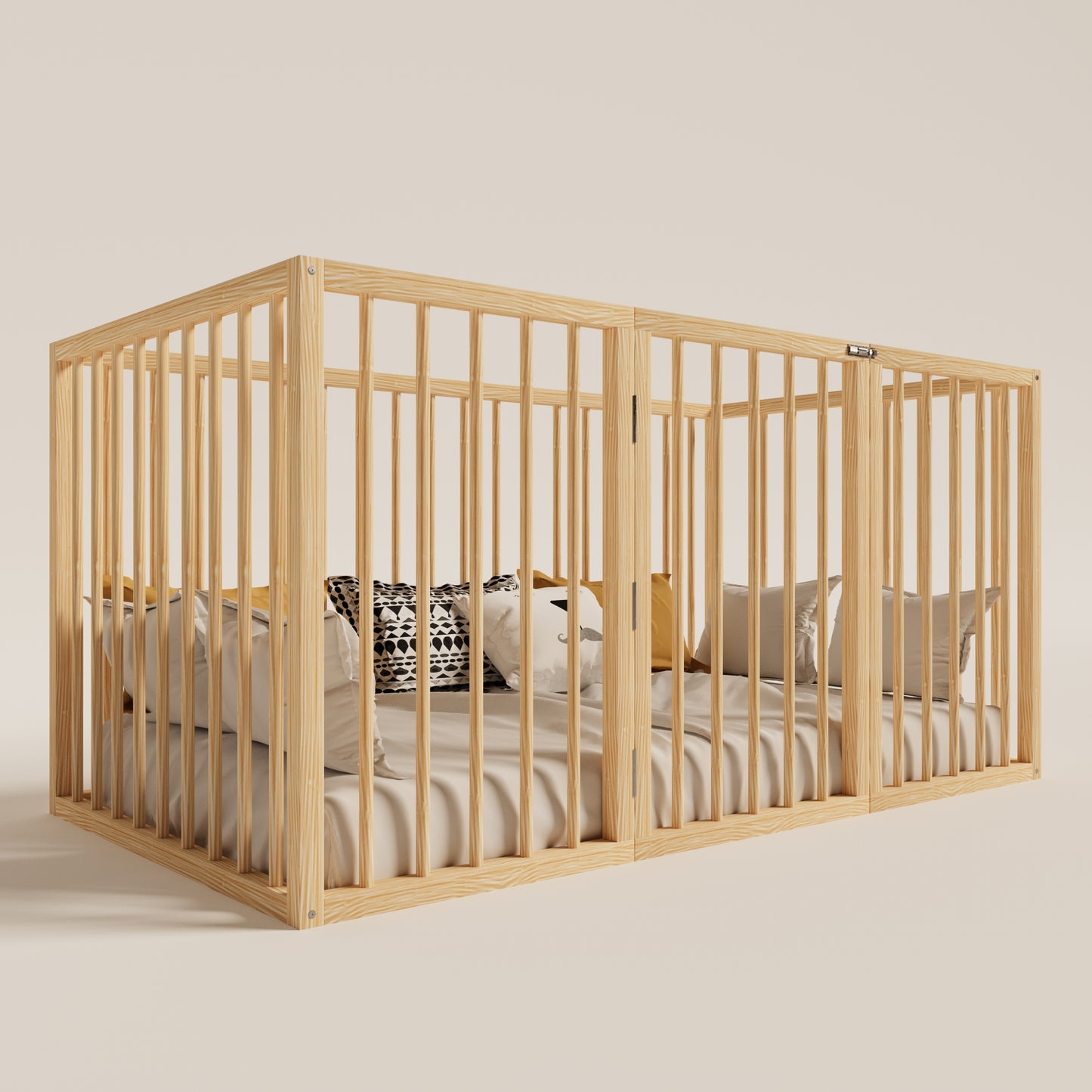 Playpen safety bed for special needs or autism