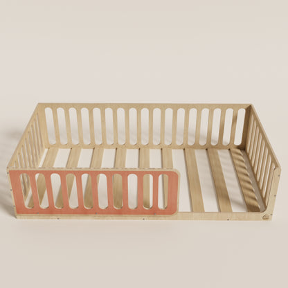 Montessori Pink Floor Bed