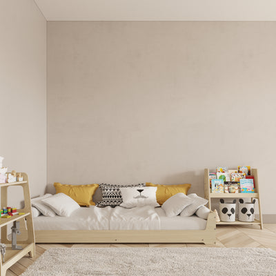 Toddler Birch Floor Bed - Montoddler 