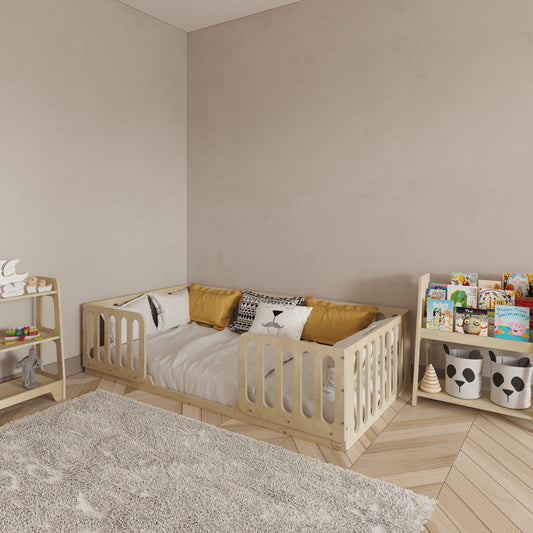 Toddler Platform Bed Montessori Bed House (Model 2) –
