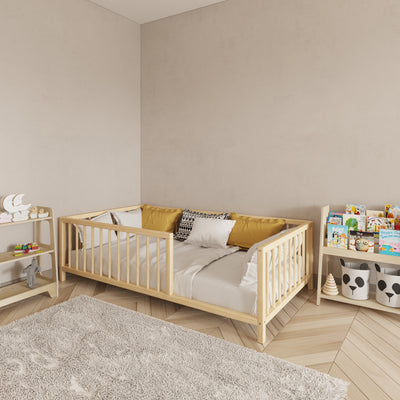 elevated montessori bed
