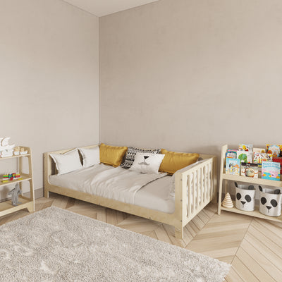 Birch Montessori Bed with Legs - Montoddler 