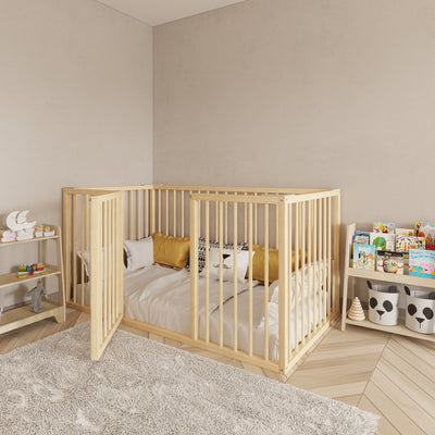 Playpen safety bed for special needs or autism - Montoddler 