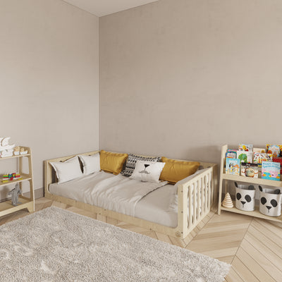Toddler Bed with Rails - Montoddler 