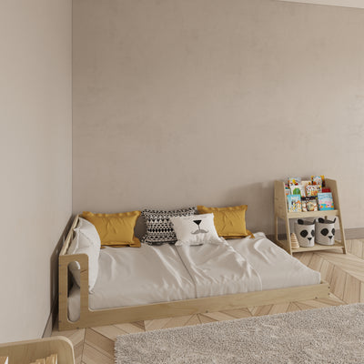 Montessori Birch Floor Bed - Montoddler 