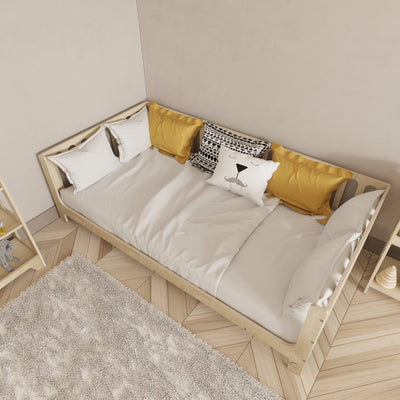 Birch Montessori Bed with Legs - Montoddler 