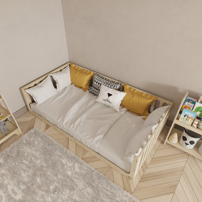 Toddler Bed with Rails - Montoddler 