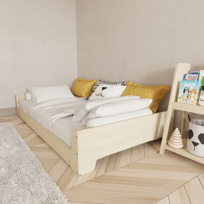 Toddler Birch Floor Bed - Montoddler 