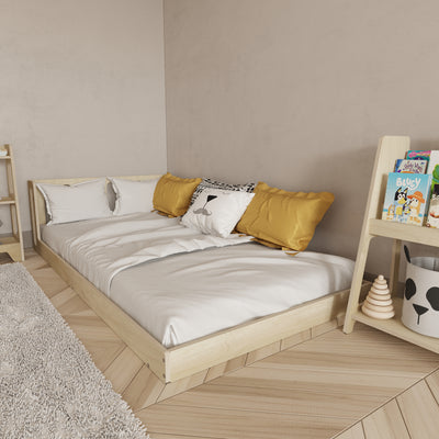 Montessori Birch Floor Bed - Montoddler 
