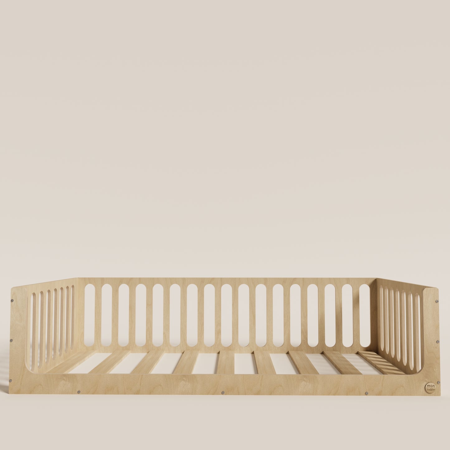 Toddler Bed with Rails