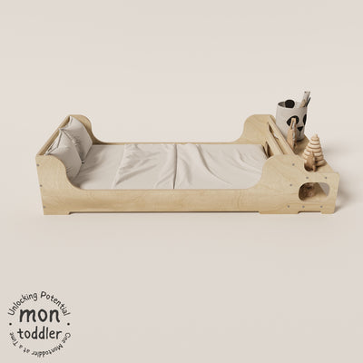 Birch Montessori Crib to Floor Transition Bed - Montoddler 