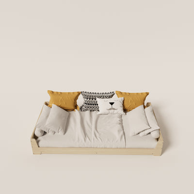 Toddler Birch Floor Bed - Montoddler 