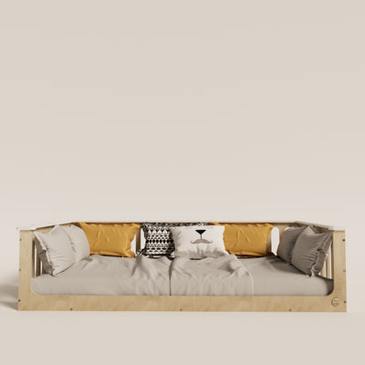 Floor Bed for Toddler With Top Edge
