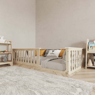 Montessori Floor Bed With Top Edge