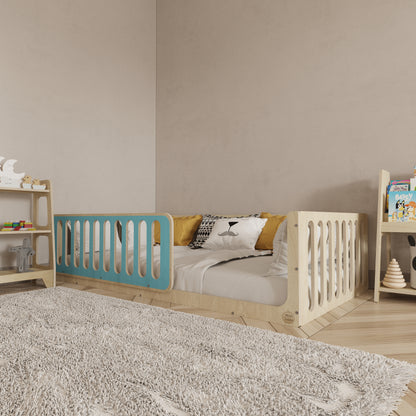 Montessori Blue Floor Bed