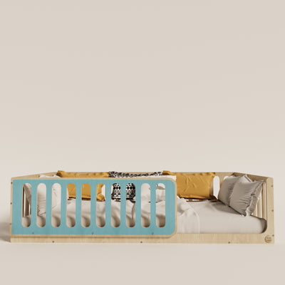 Montessori Blue Floor Bed