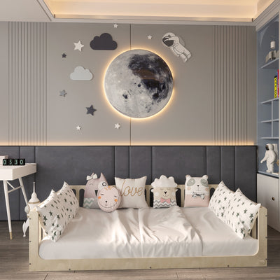 Toddler Bed with Rails - Montoddler 