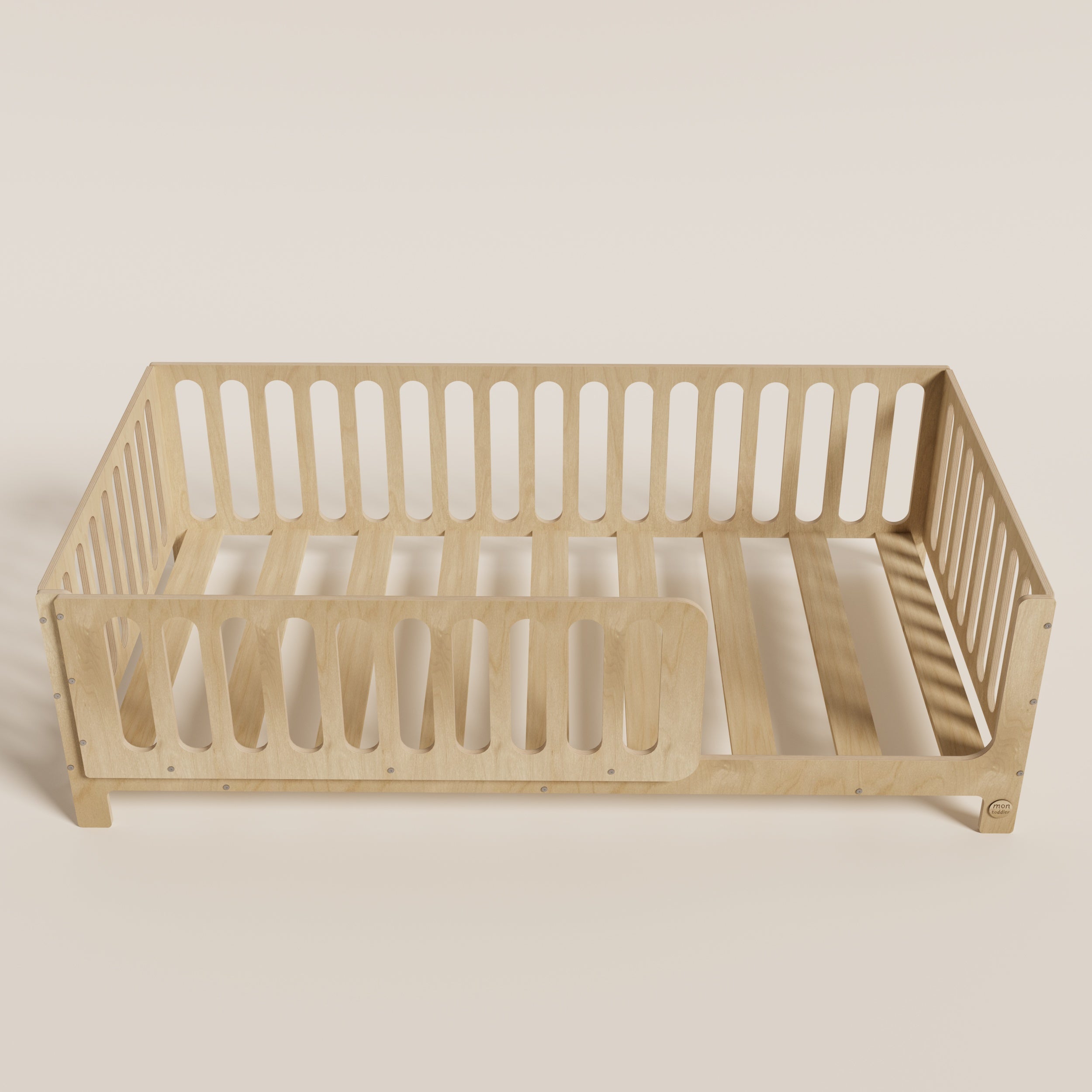 Montessori Bed with Legs and Rails