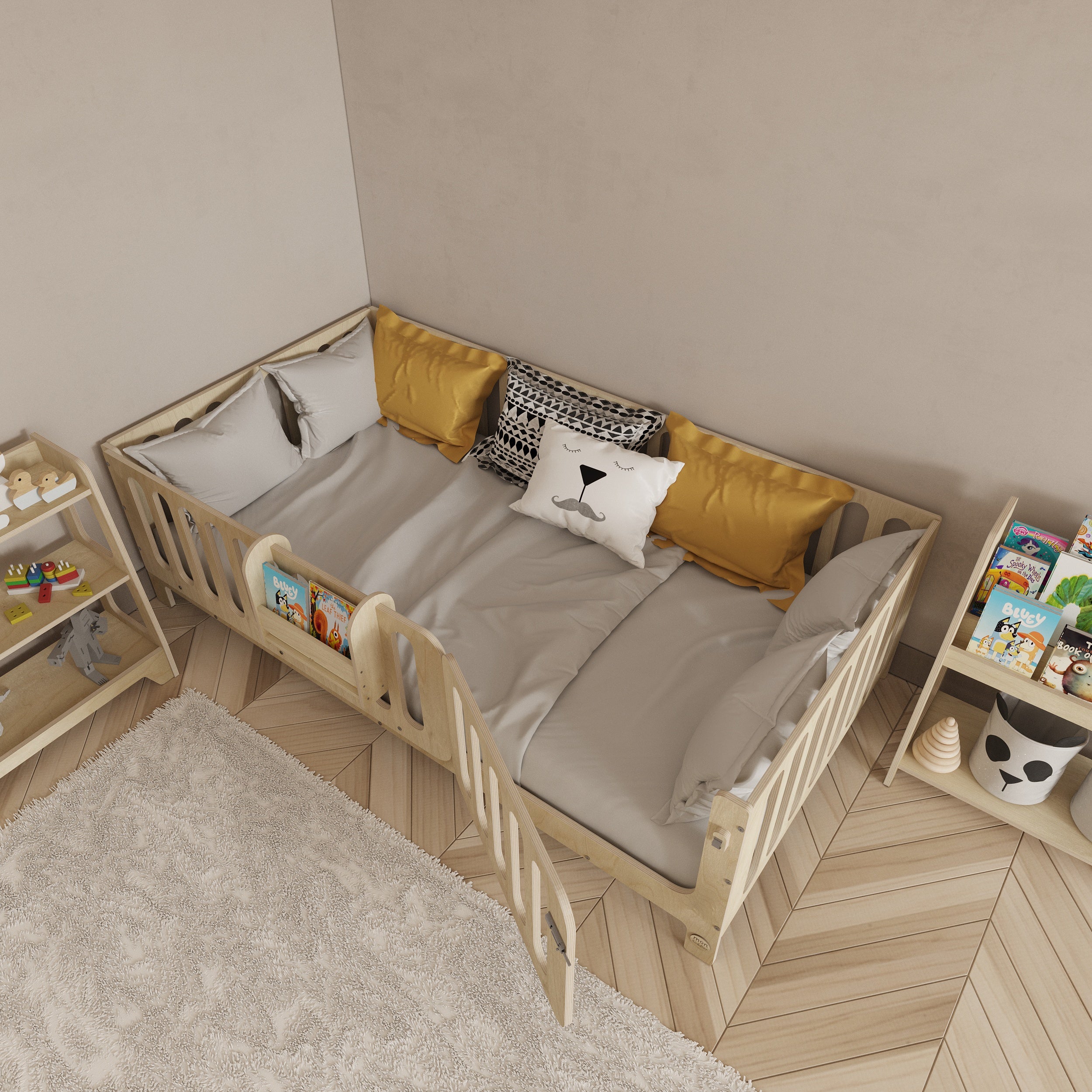 Montessori Bed with Legs