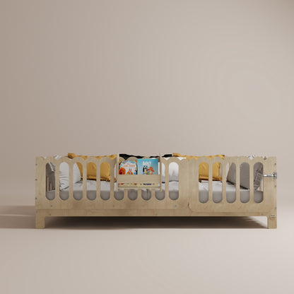 Montessori Bed with Legs - Wave