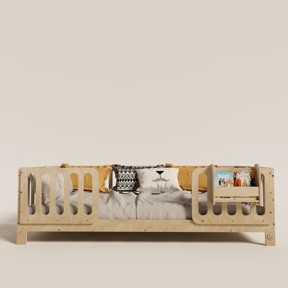 Montessori Bed with Legs and Rails