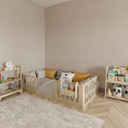 Montessori Infant Floor Bed - Wave