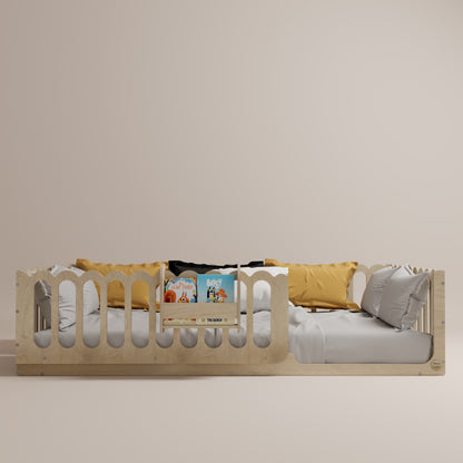Montessori Floor Bed- Wave