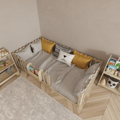 Montessori Floor Bed- Wave