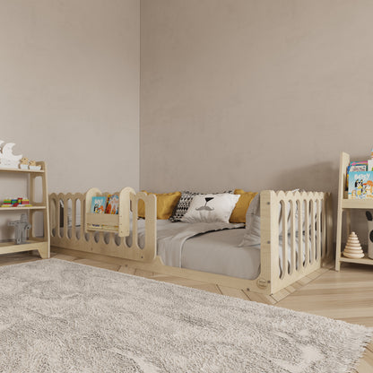 Montessori Floor Bed- Wave