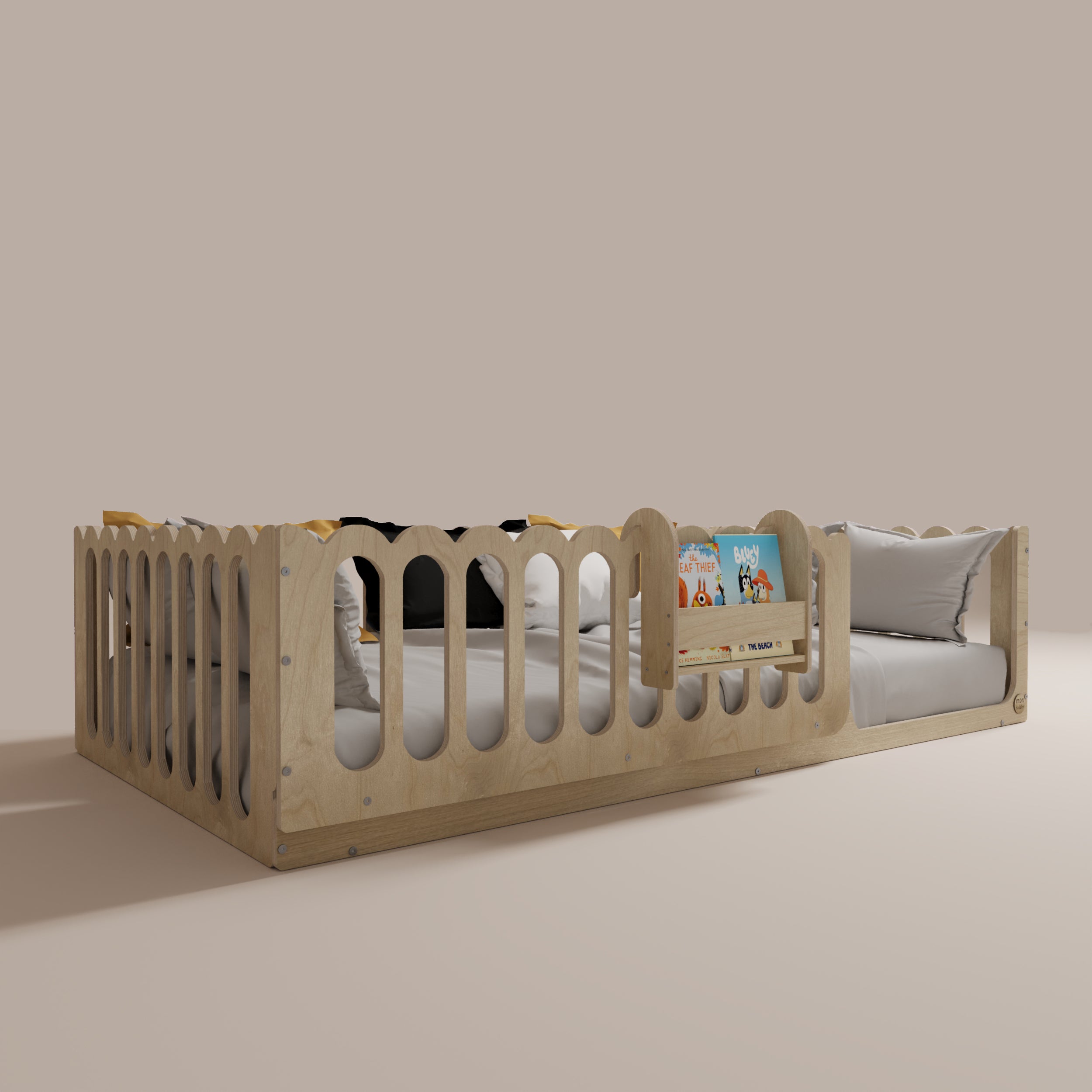 Montessori Floor Bed- Wave