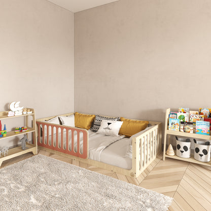 Montessori Pink Floor Bed