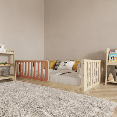 Montessori Pink Floor Bed