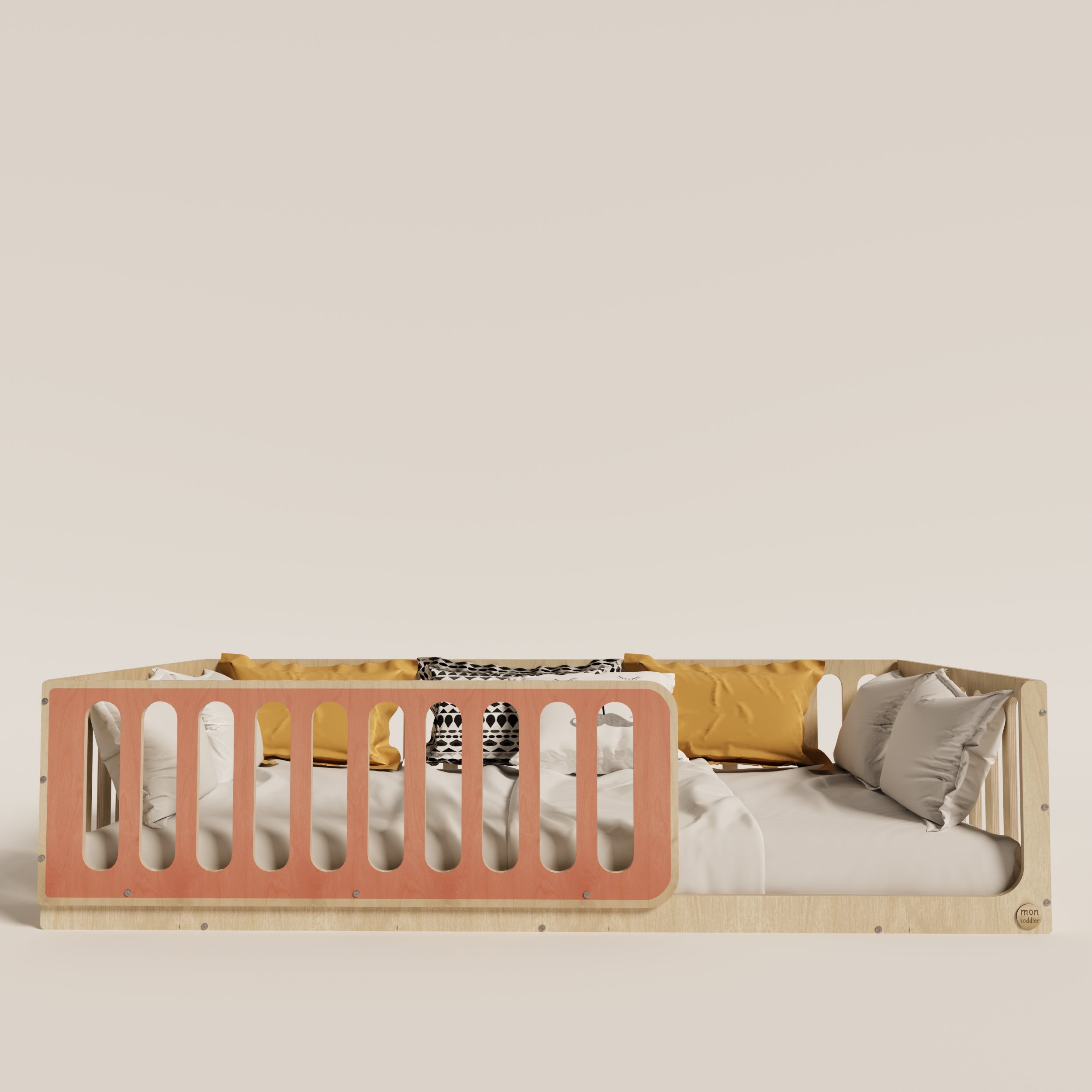Montessori Pink Floor Bed