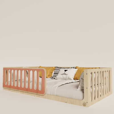 Montessori Pink Floor Bed