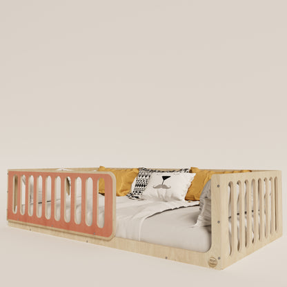 Montessori Pink Floor Bed