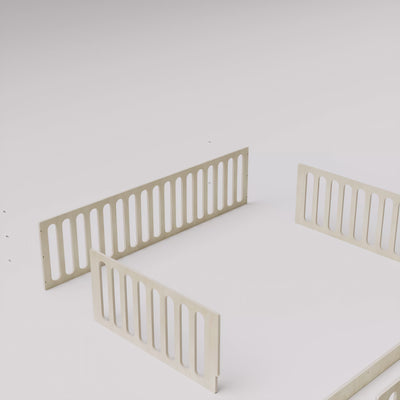 Montessori Floor Bed With Lockable Door